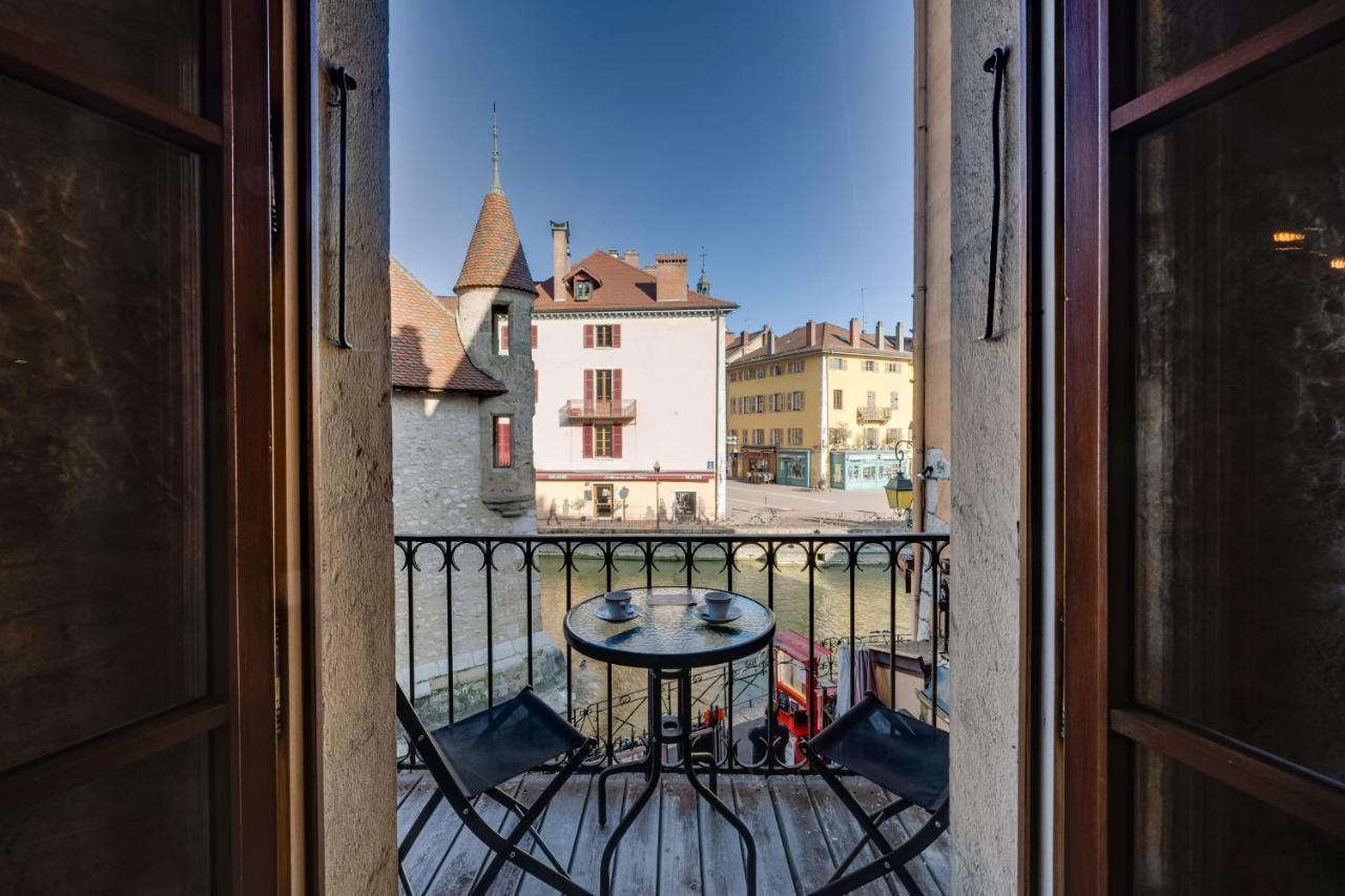 Le Balcon Perriere I - Charming Apartment With Direct View Of The Thiou アヌシー エクステリア 写真