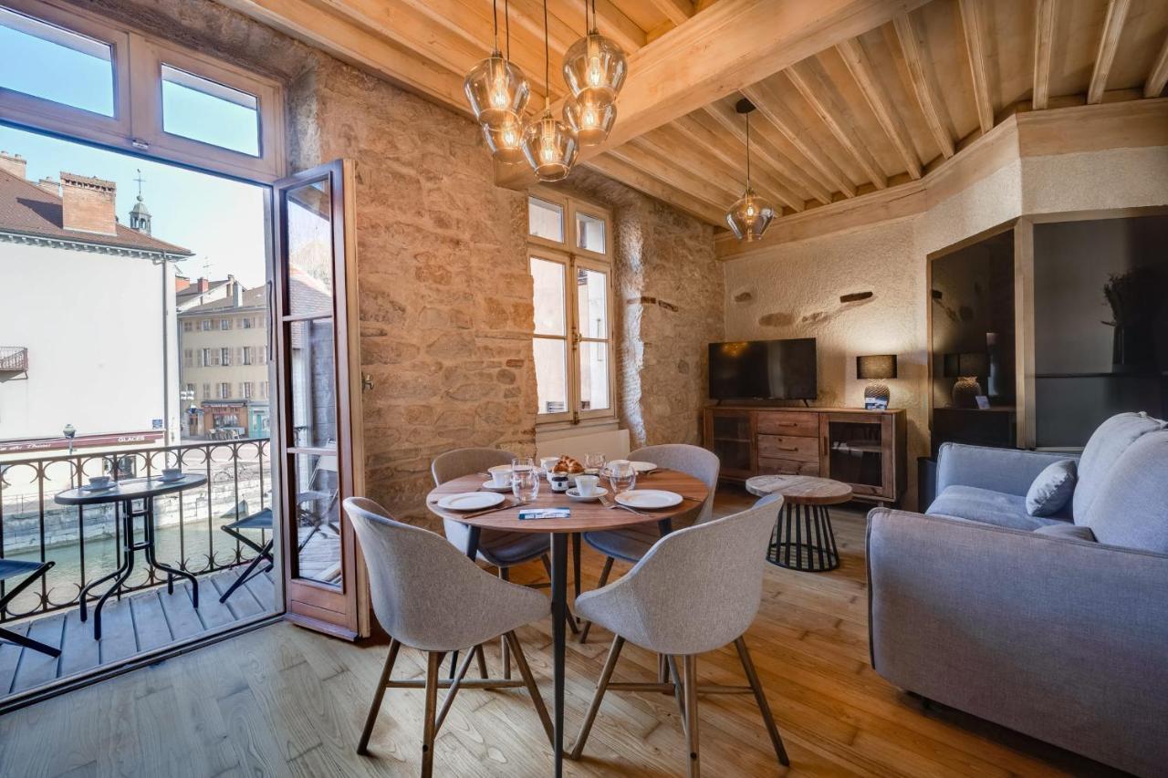 Le Balcon Perriere I - Charming Apartment With Direct View Of The Thiou アヌシー エクステリア 写真
